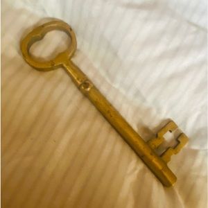 12 “ Brass decoration key